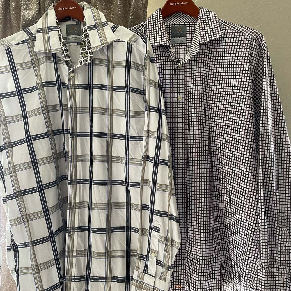 Thomas Dean Dress Shirts